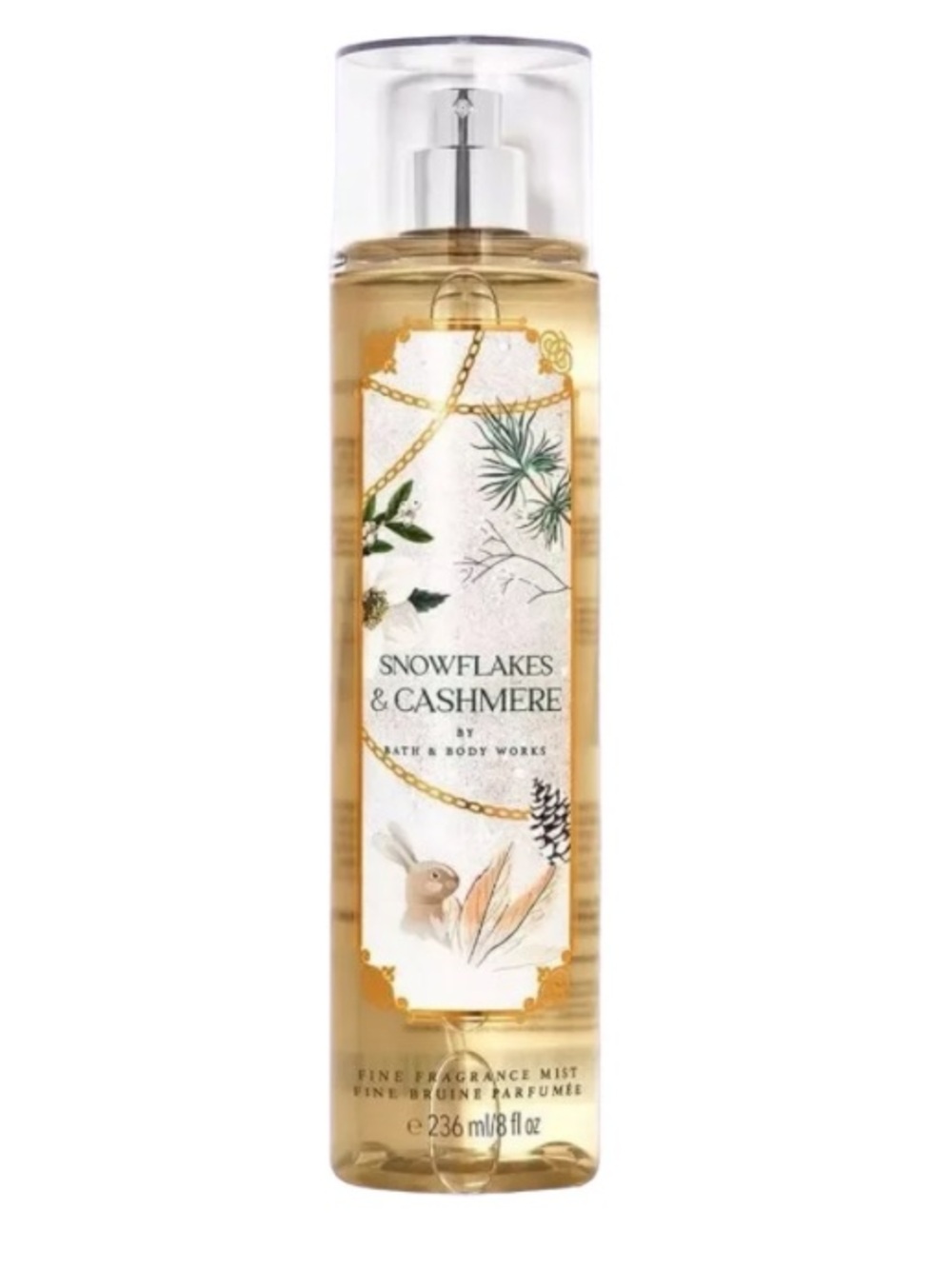 Bath & Body Works Snowflakes & Cashmere Fine Fragrance Body